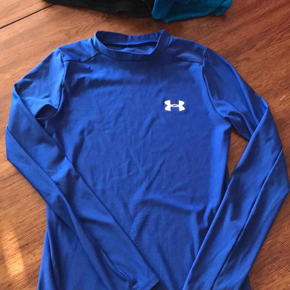 Under Armour Heat gear royal long sleeve shirt